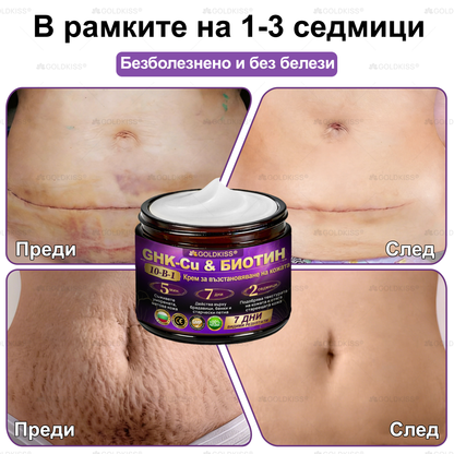 Произведено и изпратено от Европа ✨ 𝐆𝐎𝐋𝐃𝐊𝐈𝐒𝐒® 𝐆𝐇𝐊-𝐂𝐮 & 𝐁𝐈𝐎𝐓𝐈𝐍 𝟏𝟎-𝐁-𝟏 Възстановяващ крем за кожата ⚡